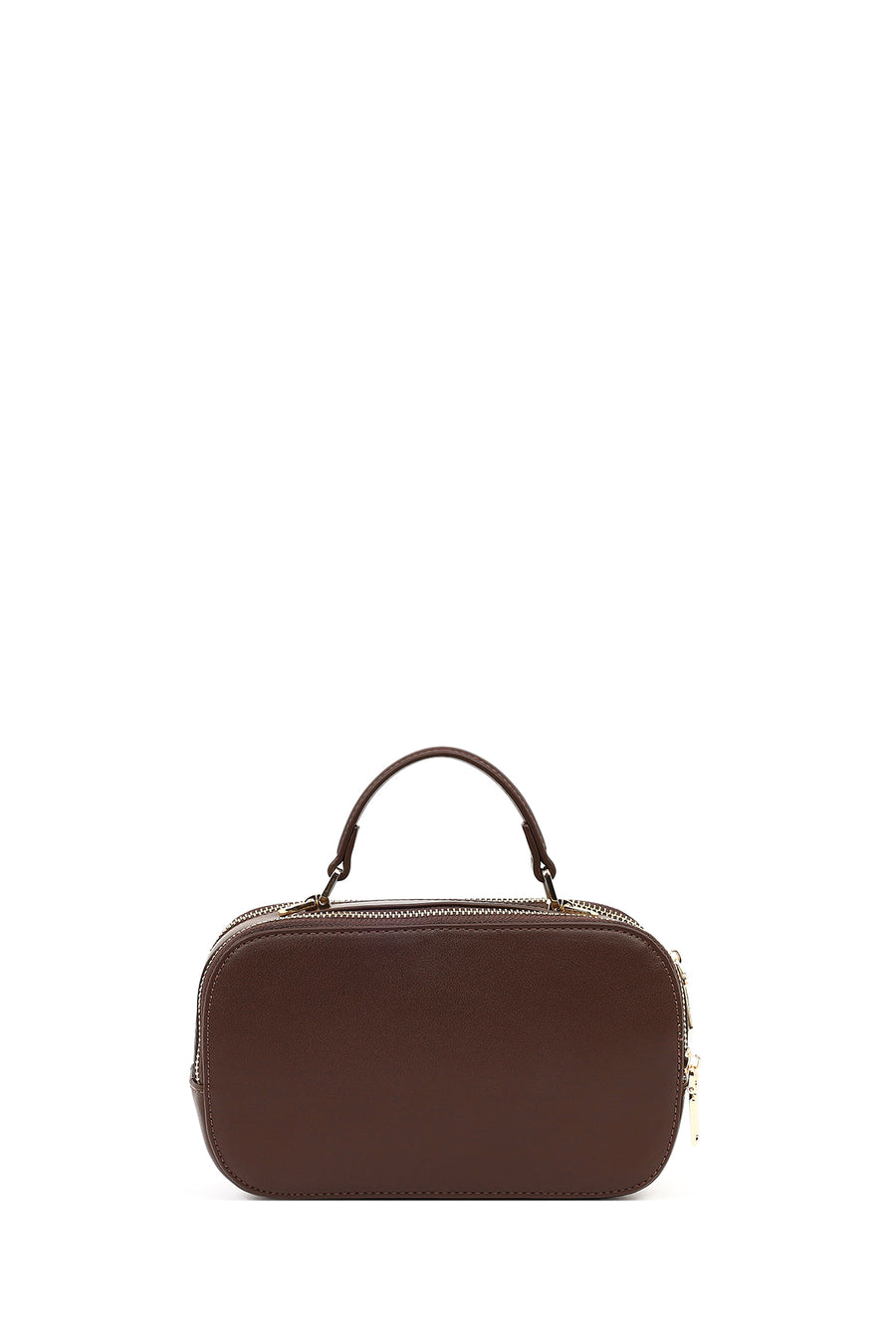 Women's Brown Braided Crossbody Bag
