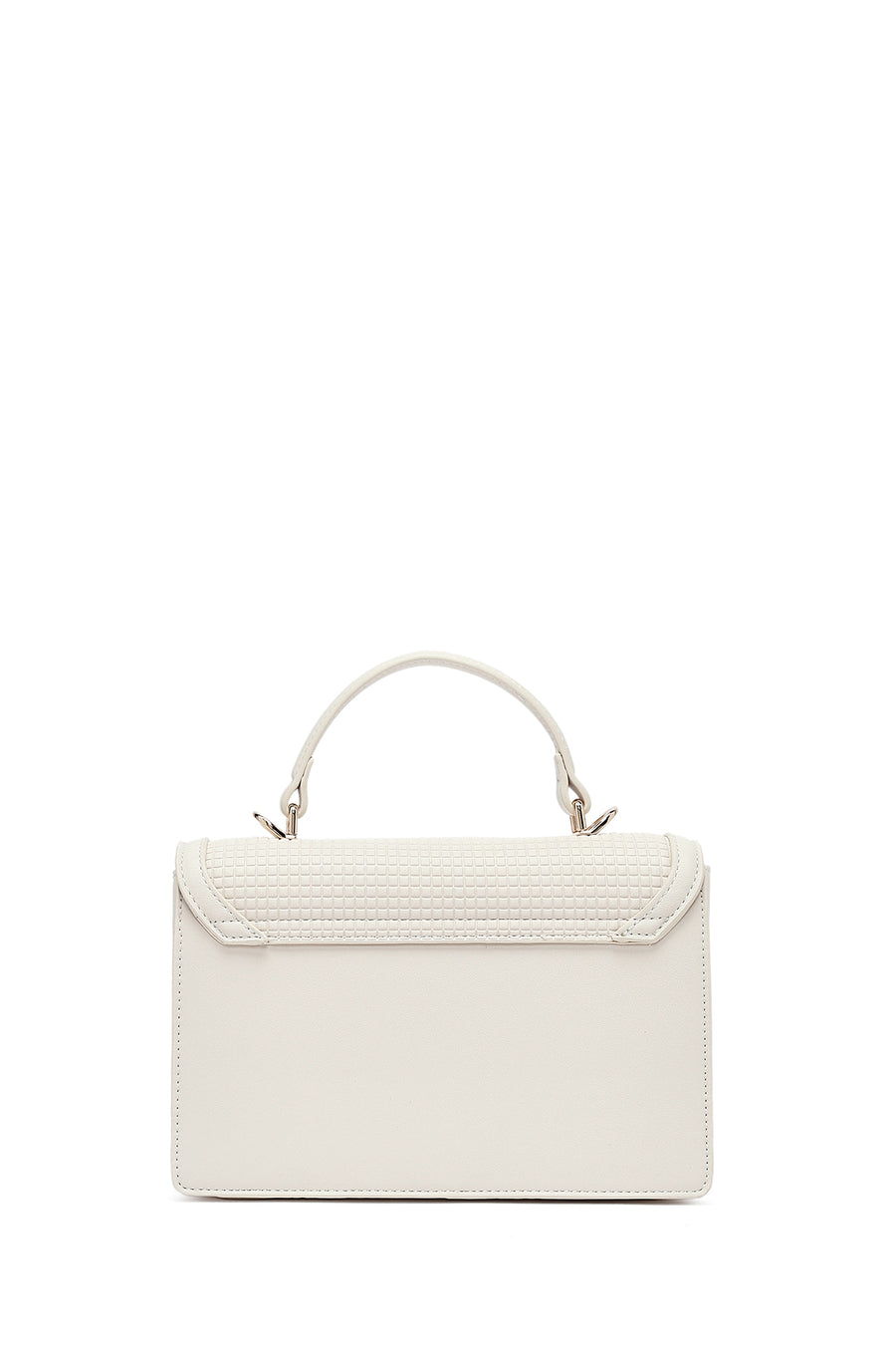 Women's Cream Printed Long Strap Crossbody Bag