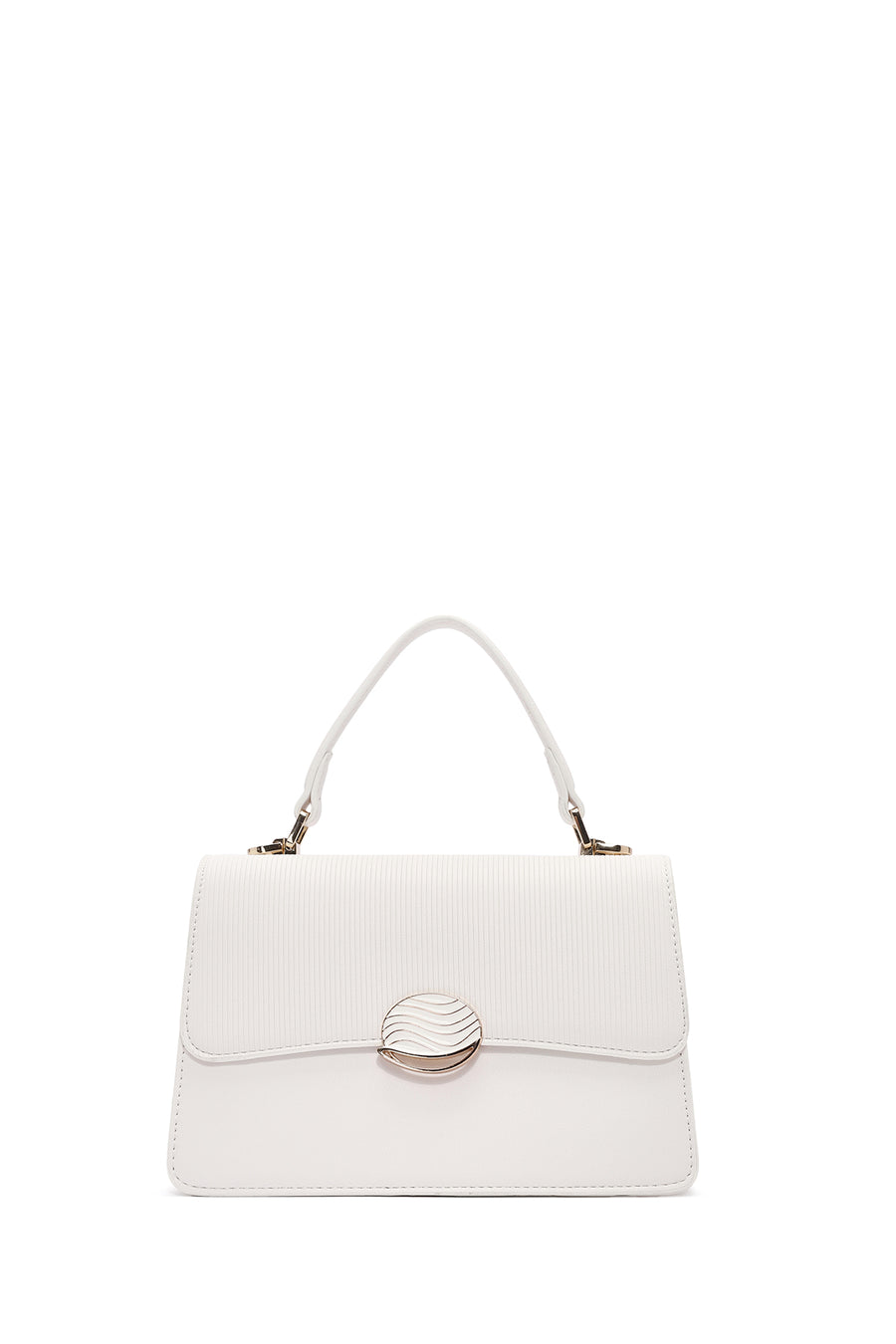 Women's Cream Long Strap Printed Crossbody Bag