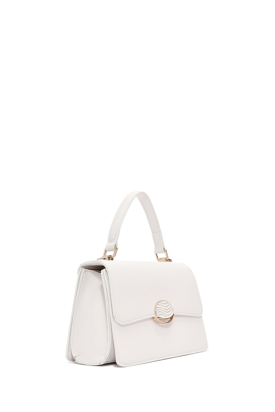 Women's Cream Long Strap Printed Crossbody Bag