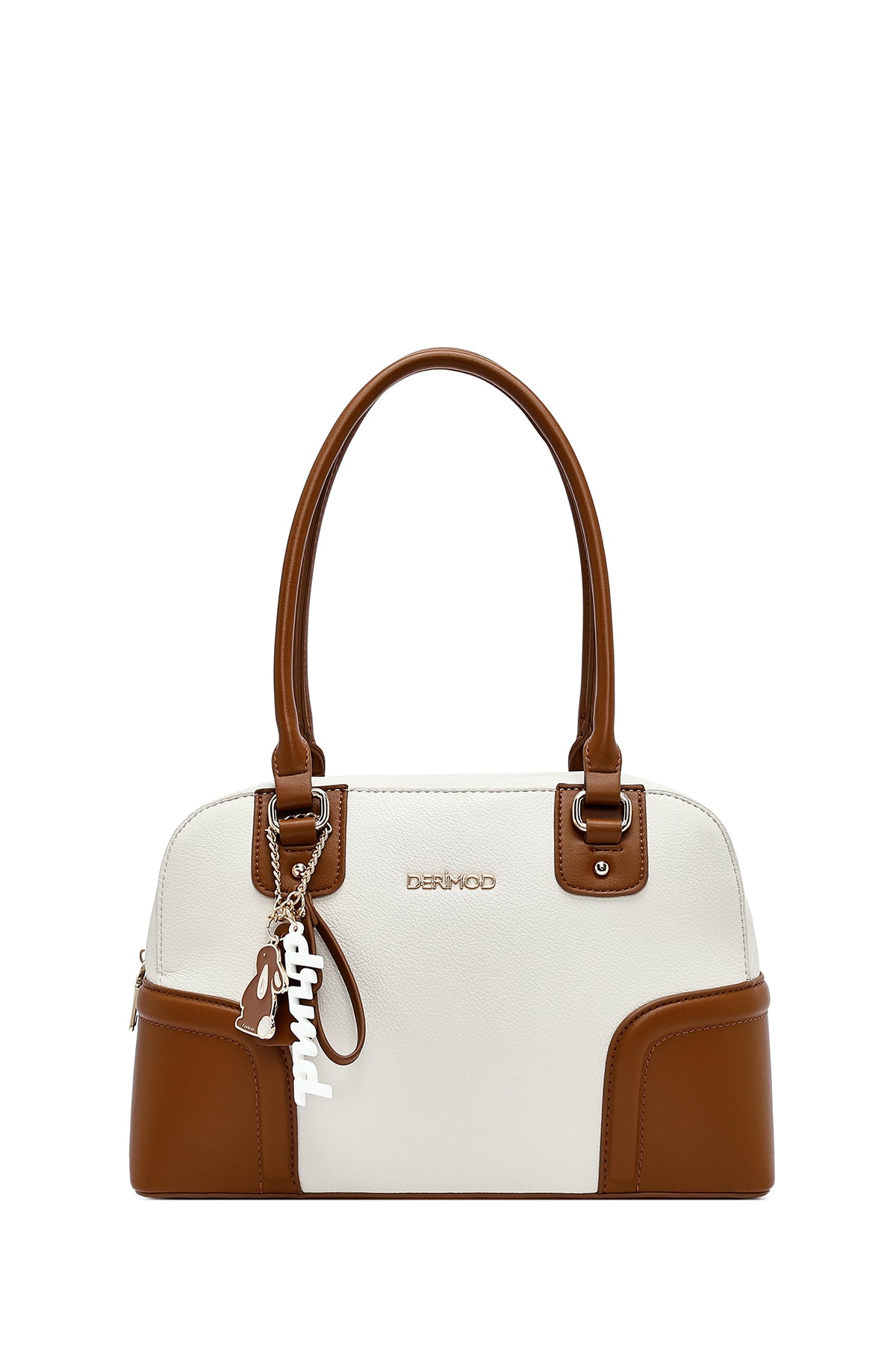 Women's Cream Charm Shoulder Bag 26SBD282618 | Derimod