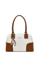 Women's Cream Charm Shoulder Bag | Derimod