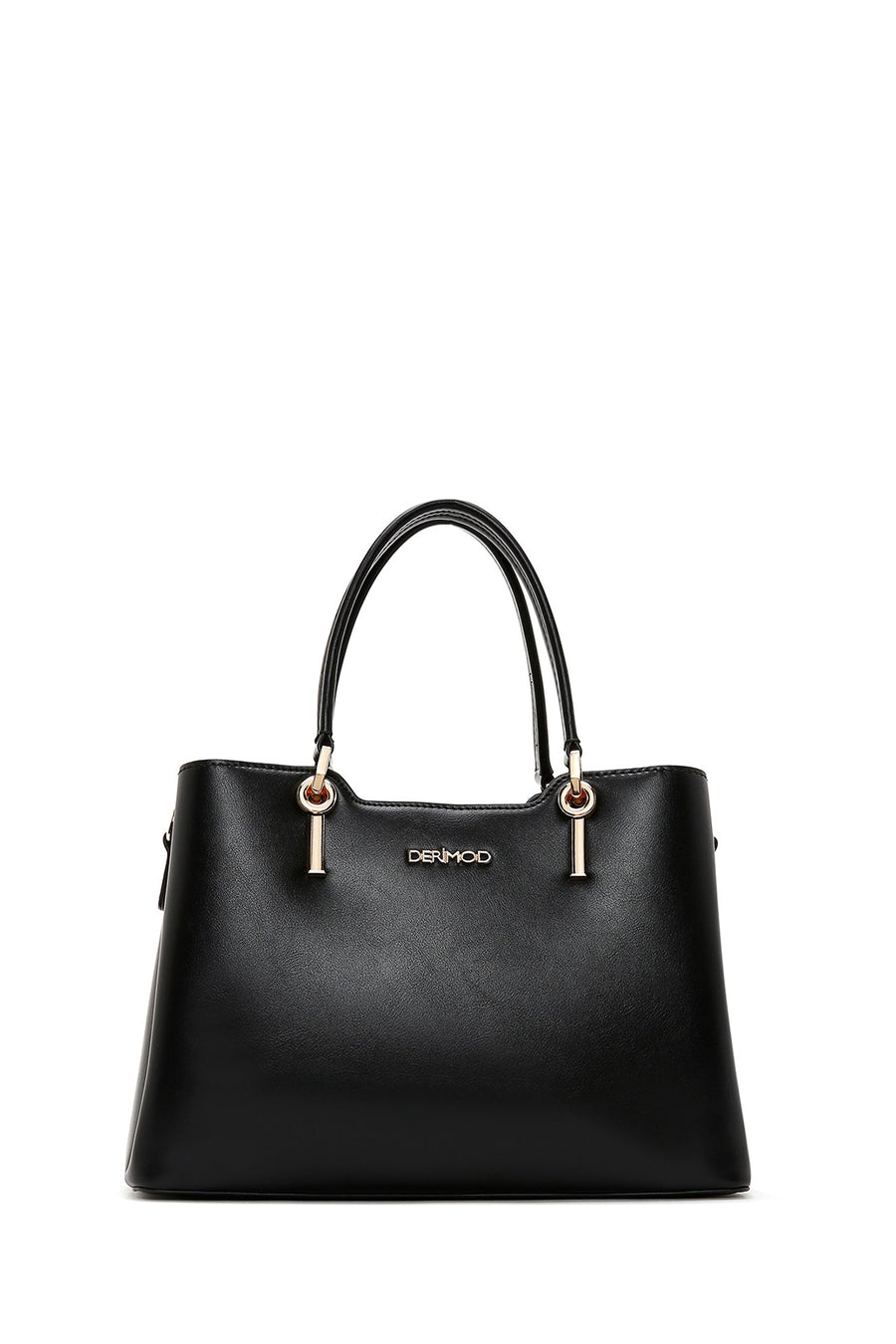 Women's Black Long Strap Classic Handbag