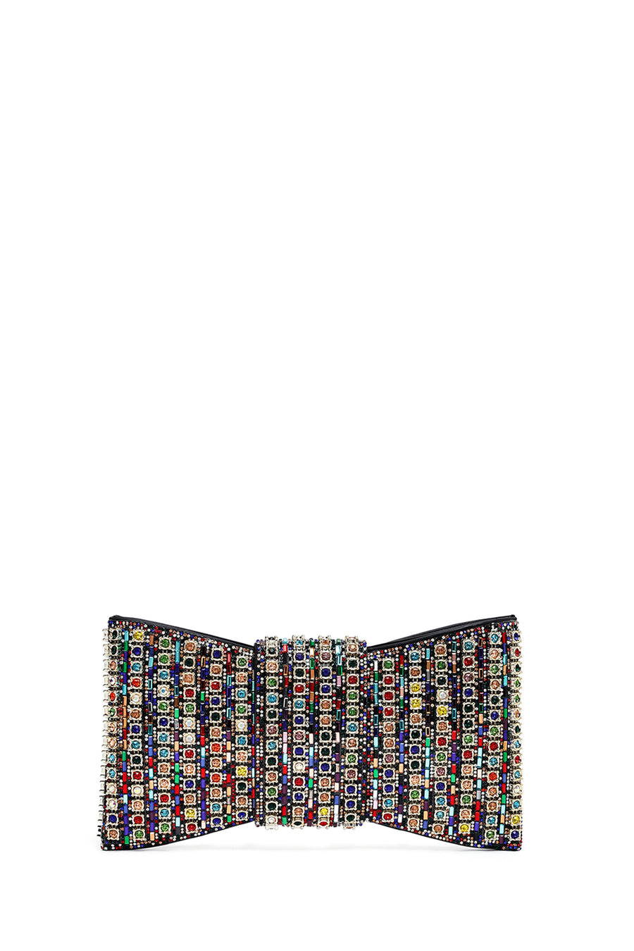 Women's Colorful Long Strap Embellished Mini Box Dress Bag