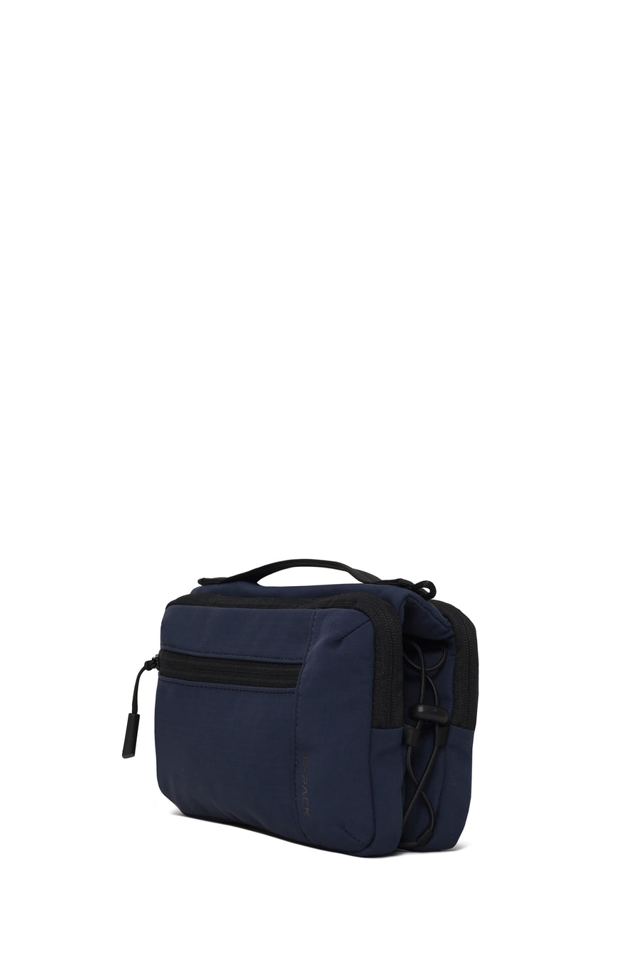D-Pack Erkek Lacivert Uzun Askılı Mini Kumaş Çapraz Çanta