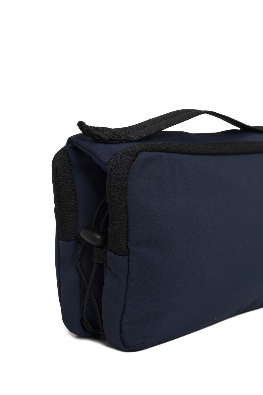 D-Pack Erkek Lacivert Uzun Askılı Mini Kumaş Çapraz Çanta