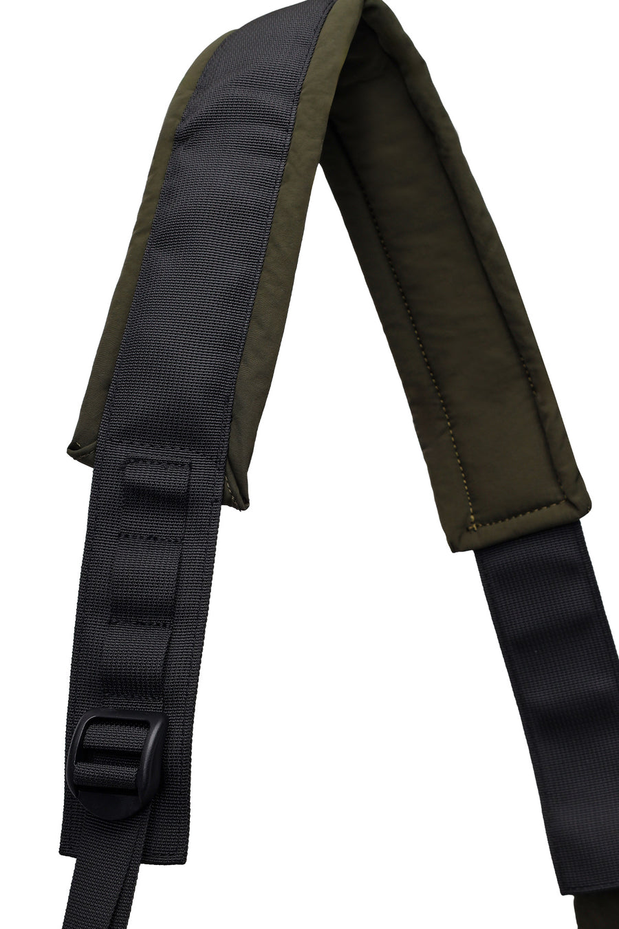 Male Khaki Fabric Messenger Bag