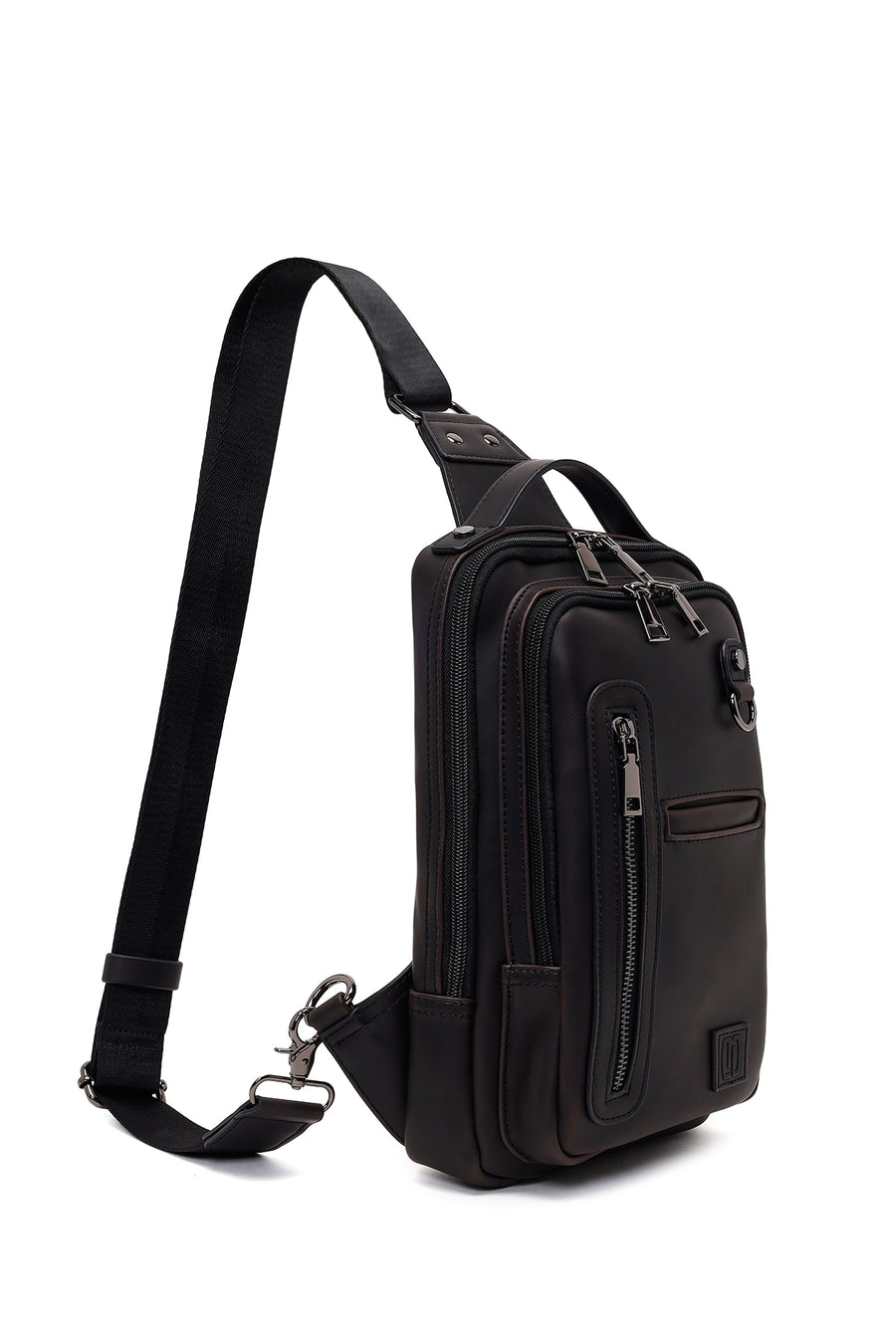 Male Black Mini Crossbody Bag