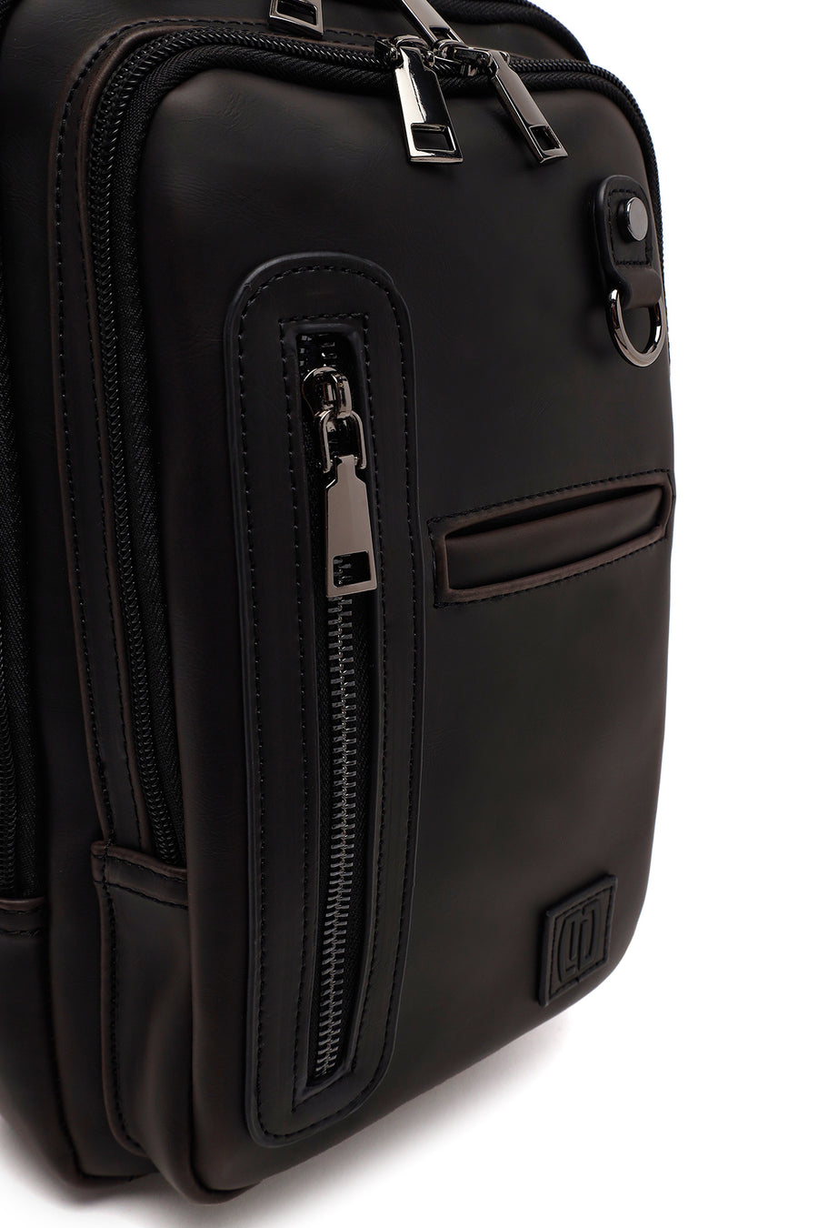 Male Black Mini Crossbody Bag