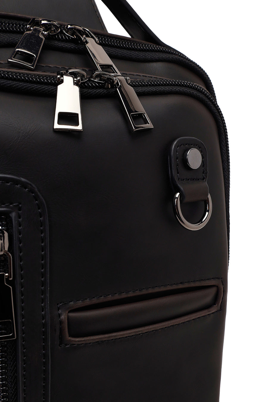 Male Black Mini Crossbody Bag