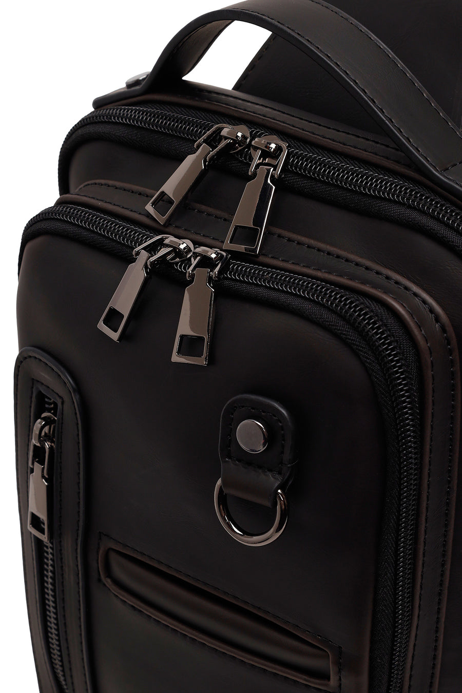 Male Black Mini Crossbody Bag