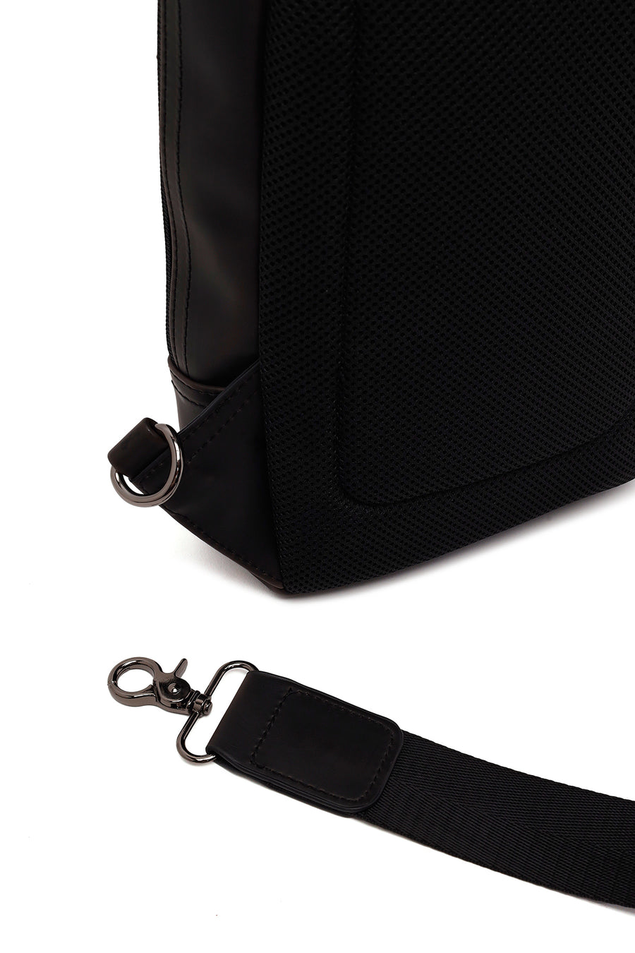 Male Black Mini Crossbody Bag