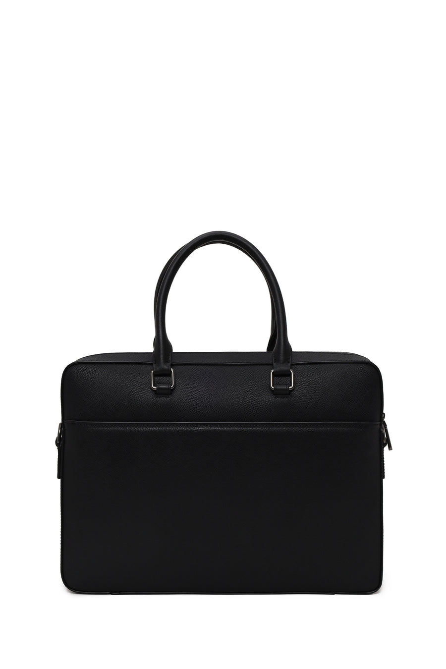 Male Black Long-Strap Briefcase