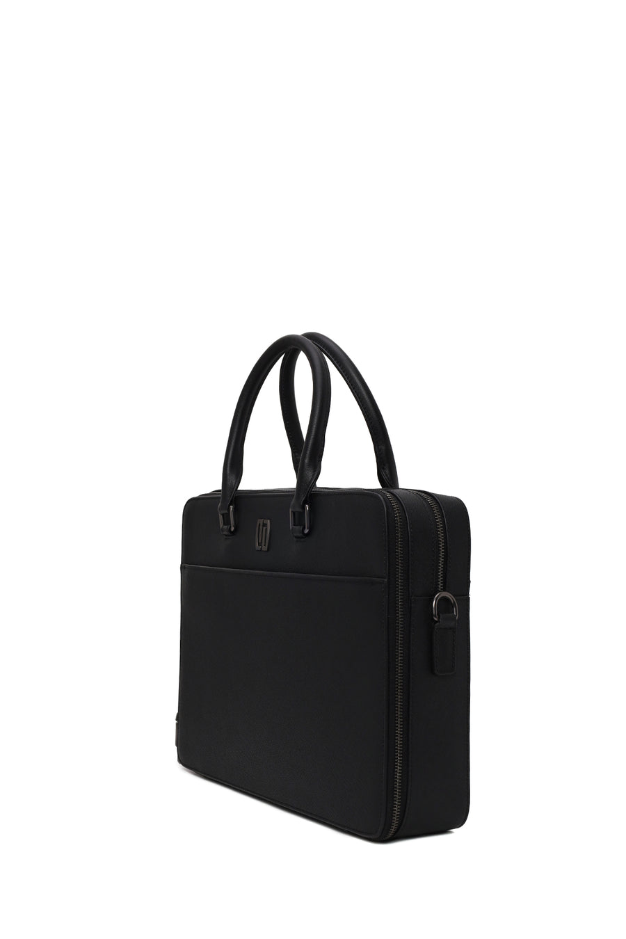 Male Black Long-Strap Briefcase