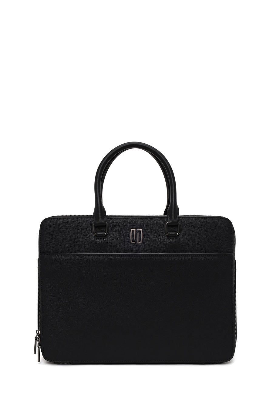 Male Black Long-Strap Briefcase