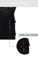D-Pack Unisex Siyah Sırt Çantası | Derimod