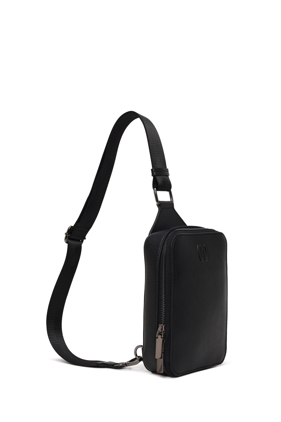 Male Black Mini Crossbody Bag