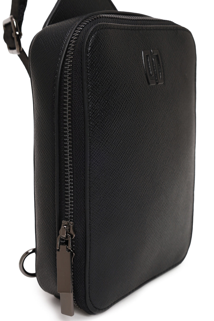 Male Black Mini Crossbody Bag