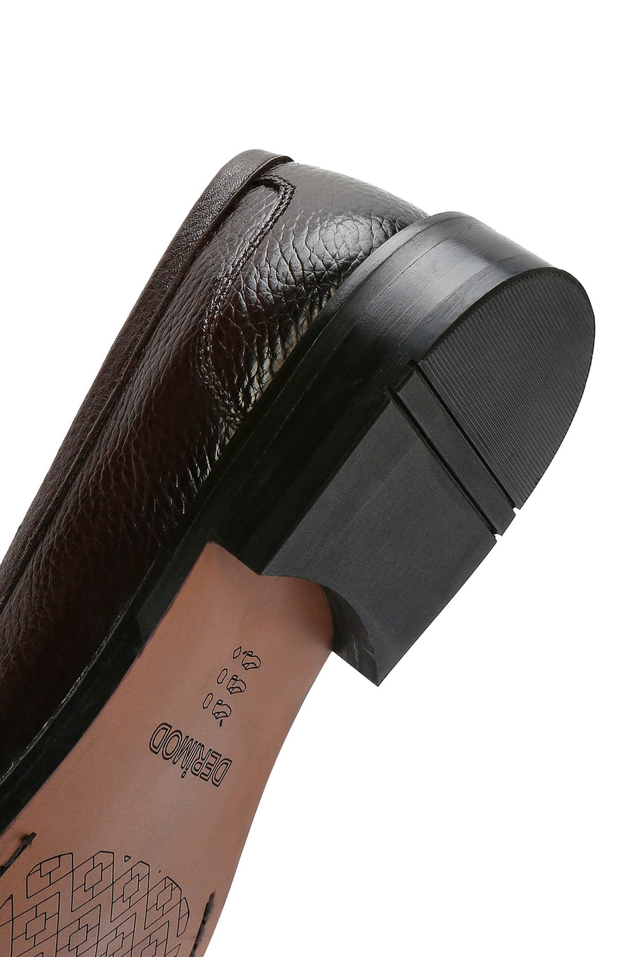 Men's Brown Buckle Leather Classic Loafer