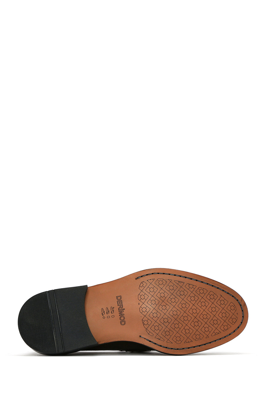 Men's Brown Buckle Leather Classic Loafer