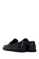 Erkek Siyah Deri Klasik Loafer | Derimod