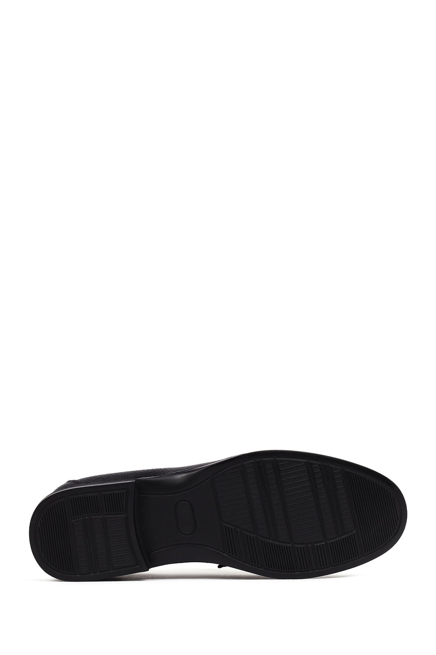 Erkek Siyah Deri Klasik Loafer