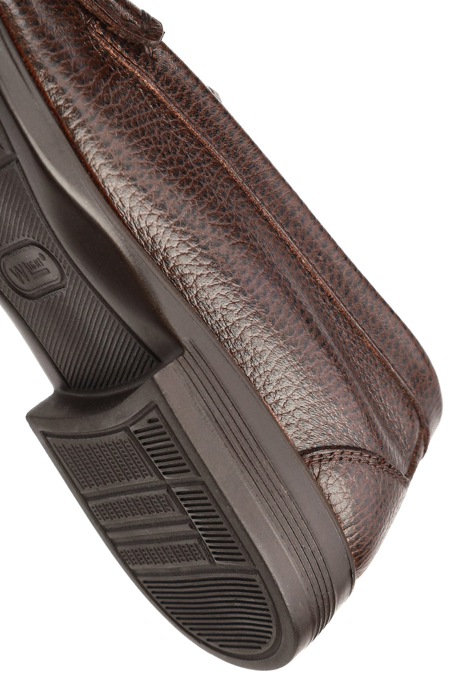 Erkek Kahverengi Deri Klasik Loafer