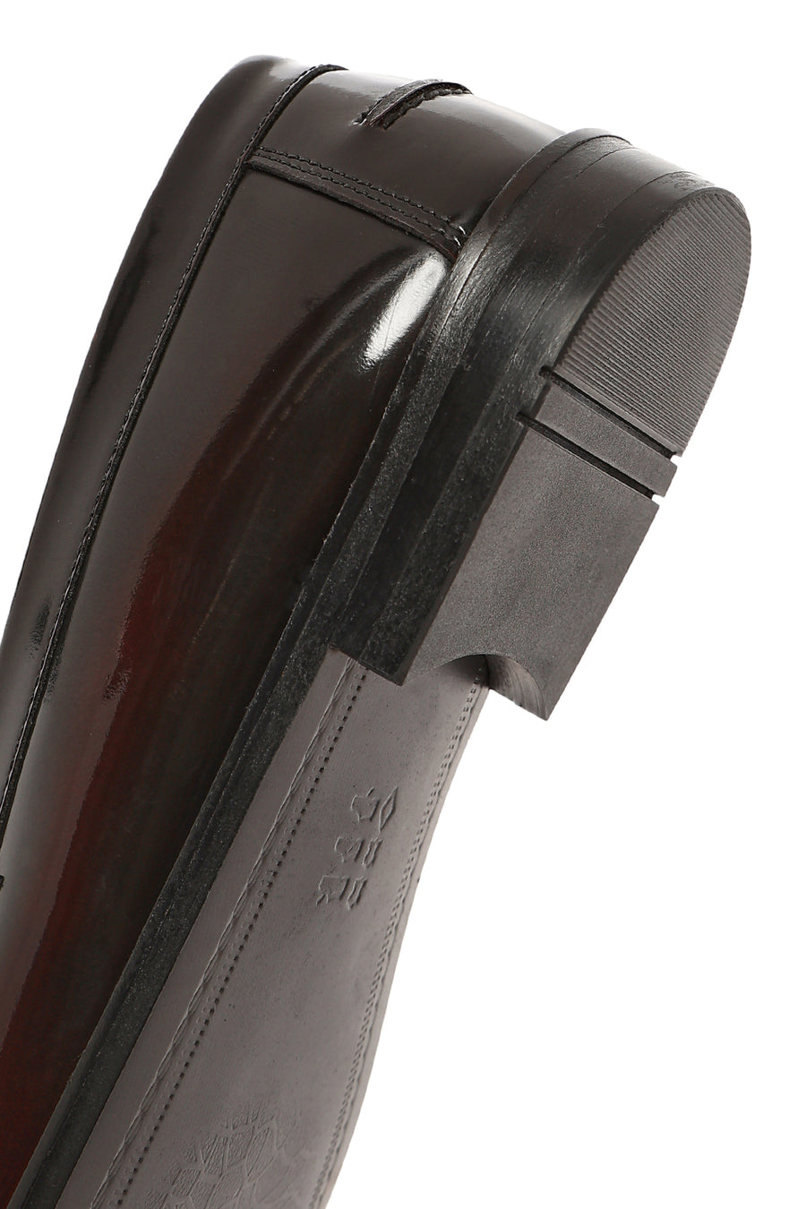 Men's Burgundy Leather Classic Loafer