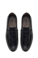 Erkek Siyah Deri Casual Loafer | Derimod