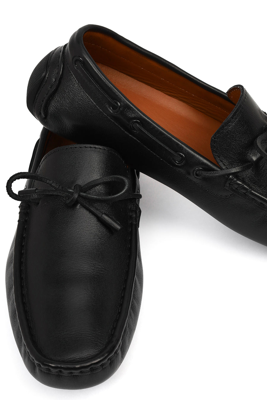 Erkek Siyah Deri Casual Loafer