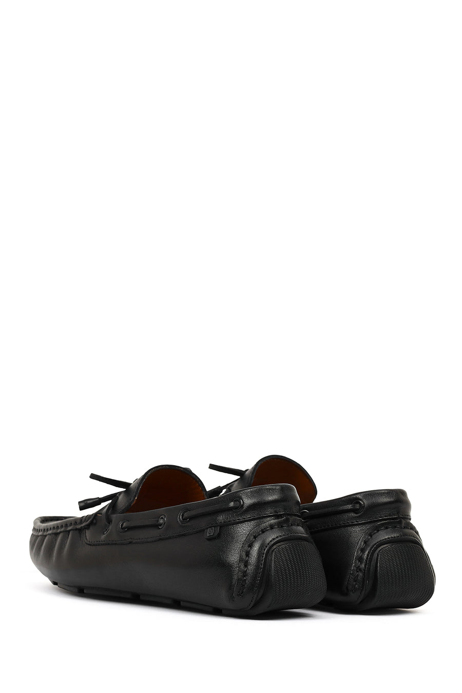 Erkek Siyah Deri Casual Loafer