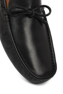 Men's Black Leather Casual Loafer | Derimod