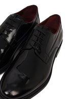 Erkek Siyah Bağcıklı Rugan Deri Klasik Ayakkabı | Derimod