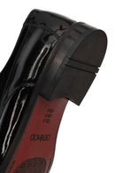 Erkek Siyah Bağcıklı Rugan Deri Klasik Ayakkabı | Derimod