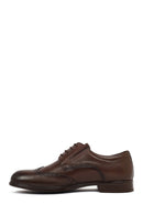 Men's Brown Laced Leather Classic Shoes | Derimod