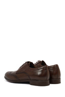 Men's Brown Laced Leather Classic Shoes | Derimod
