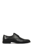 Derimod Black Male Black Lace-Up Leather Classic Shoes | Derimod