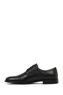 Derimod Black Male Black Lace-Up Leather Classic Shoes | Derimod