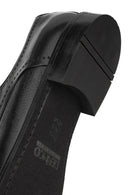 Derimod Black Male Black Lace-Up Leather Classic Shoes | Derimod