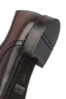 Derimod Black Male Brown Lace-Up Leather Classic Shoes | Derimod