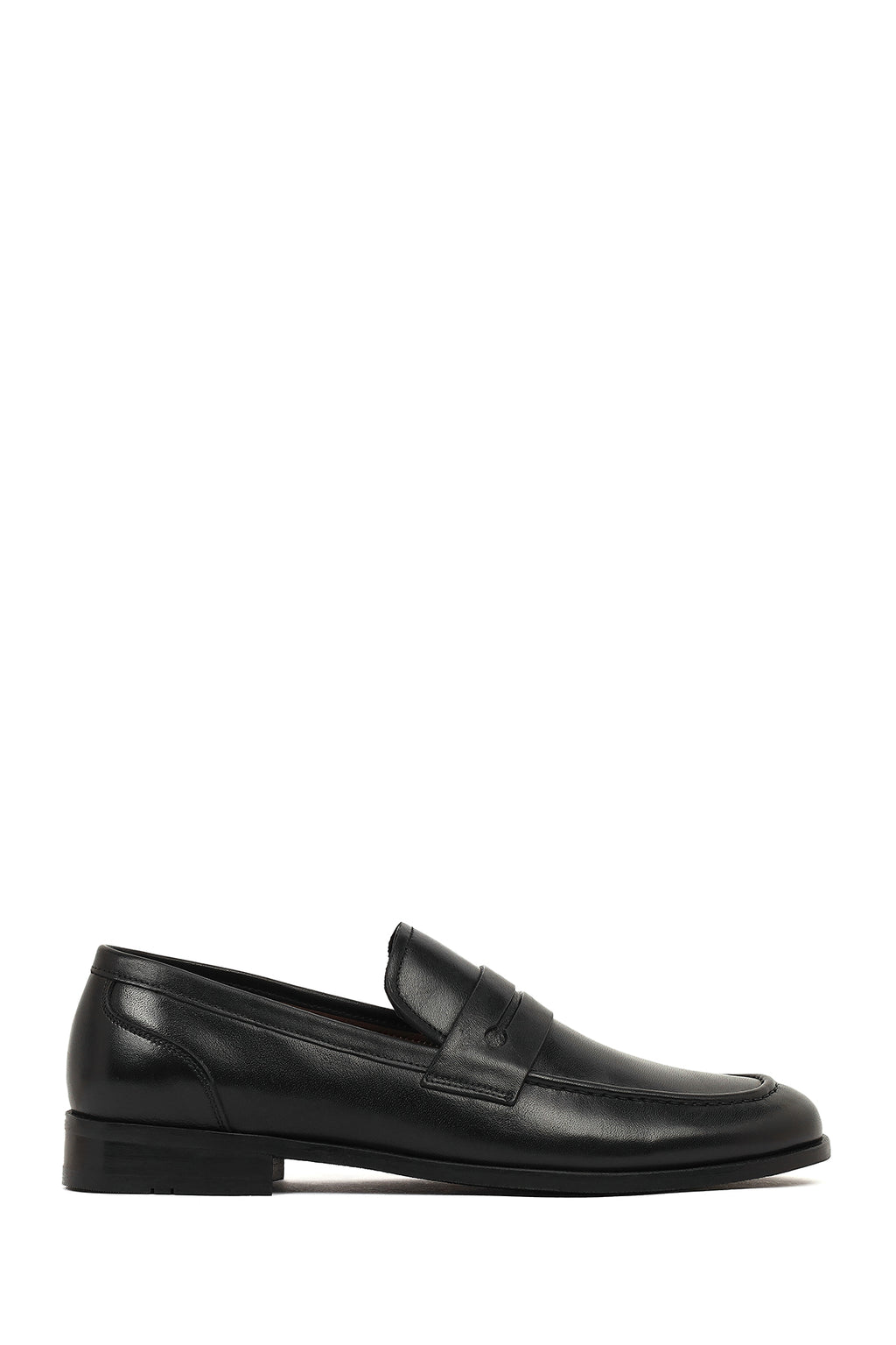 Derimod Black Erkek Siyah Deri Klasik Loafer