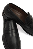 Derimod Black Erkek Siyah Deri Klasik Loafer | Derimod