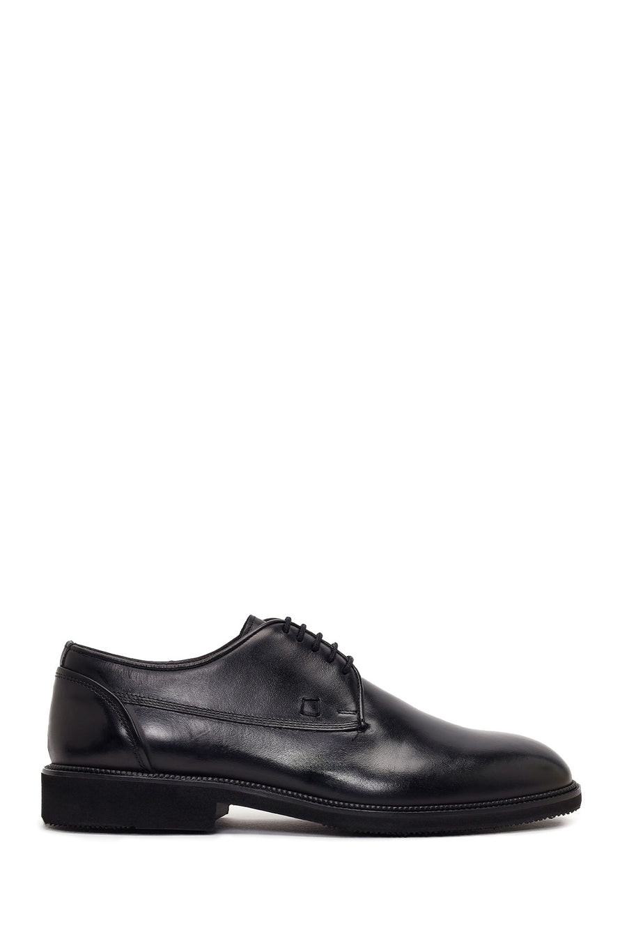 Men's Black Lace-up Leather Casual Shoes 26SFD603118 | Derimod