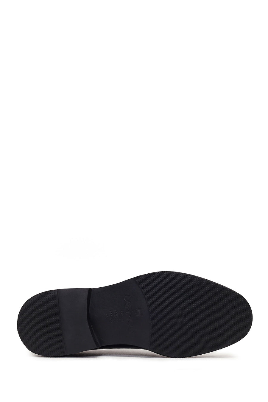 Men's Black Lace-up Leather Casual Shoes