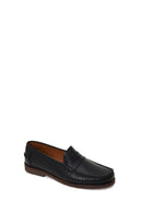 Erkek Siyah Deri Casual Loafer | Derimod