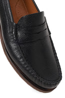Erkek Siyah Deri Casual Loafer | Derimod