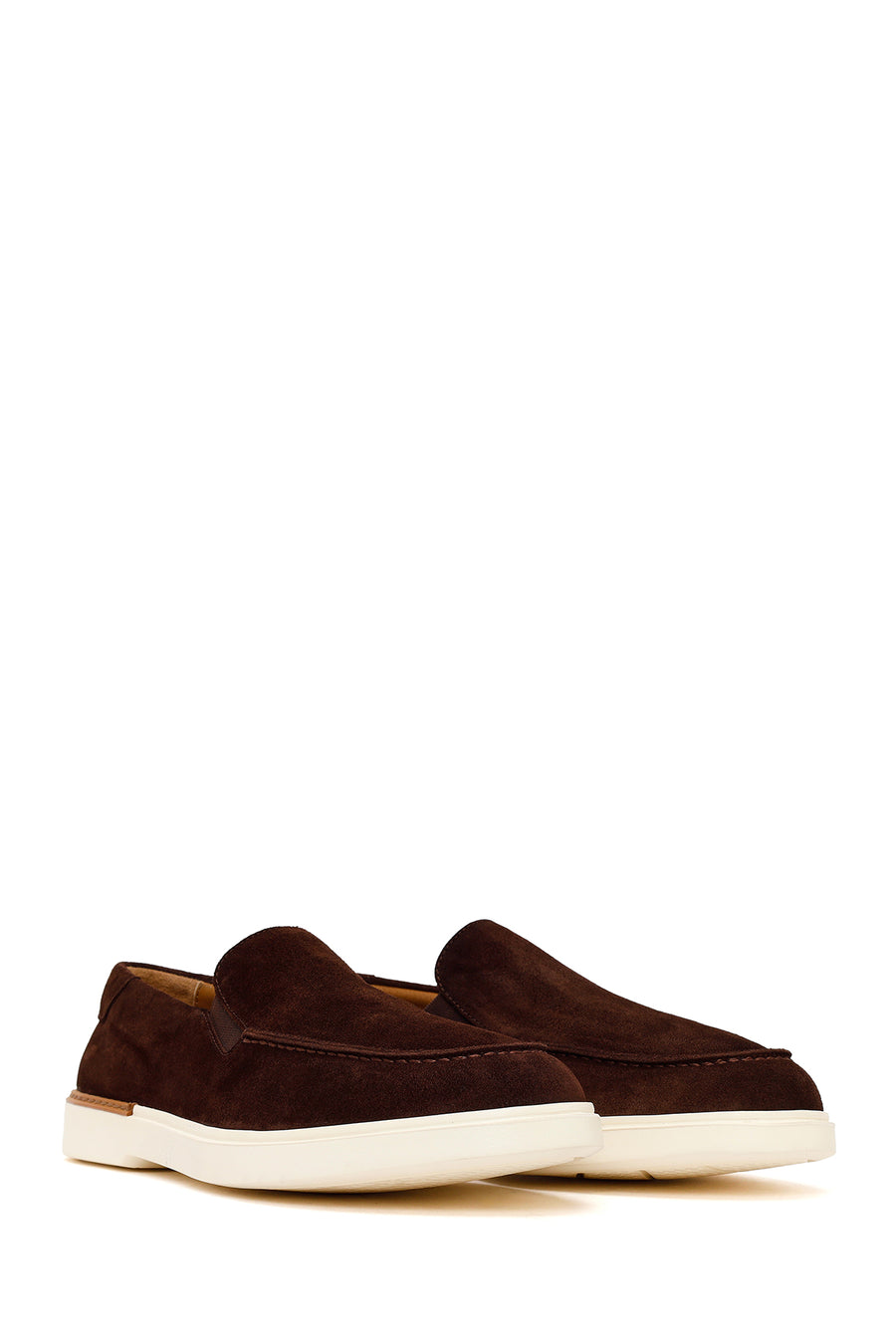 Men's Brown Suede Leather Loafer