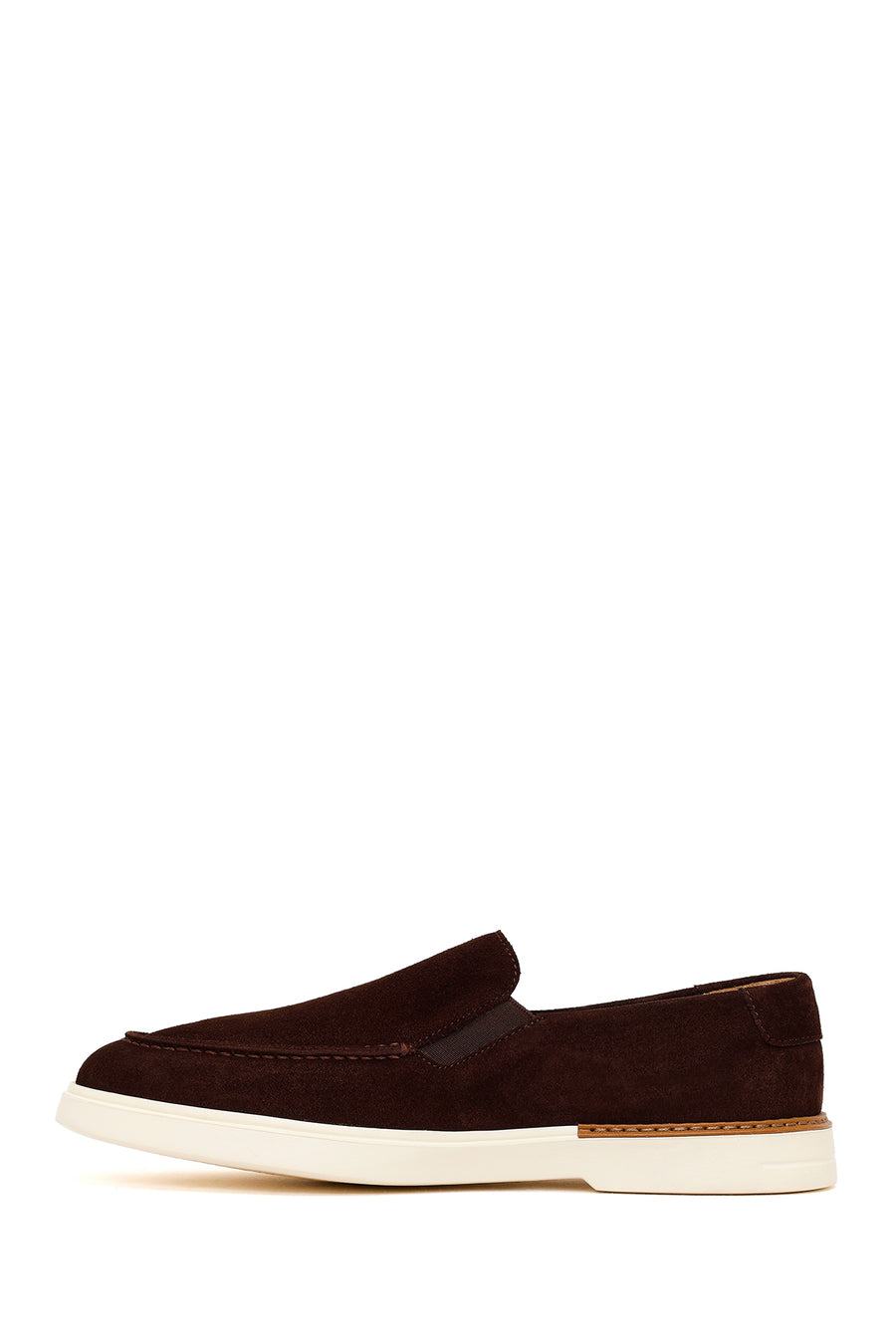 Men's Brown Suede Leather Loafer