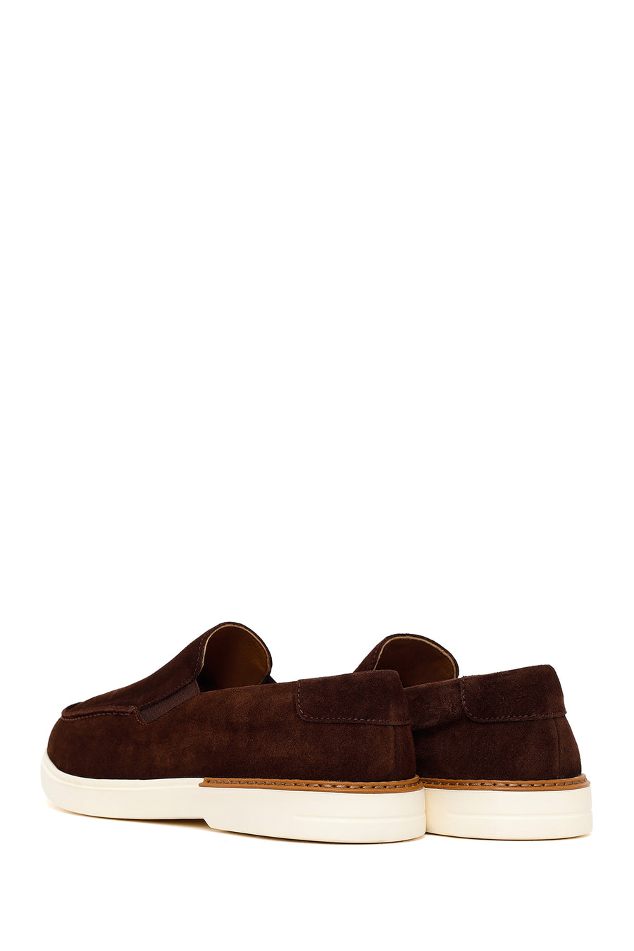 Men's Brown Suede Leather Loafer