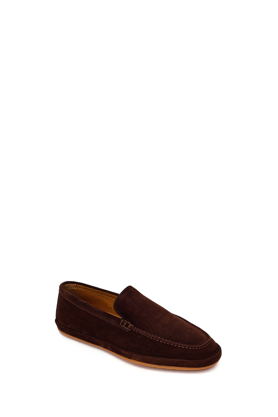Men's Brown Suede Leather Loafer